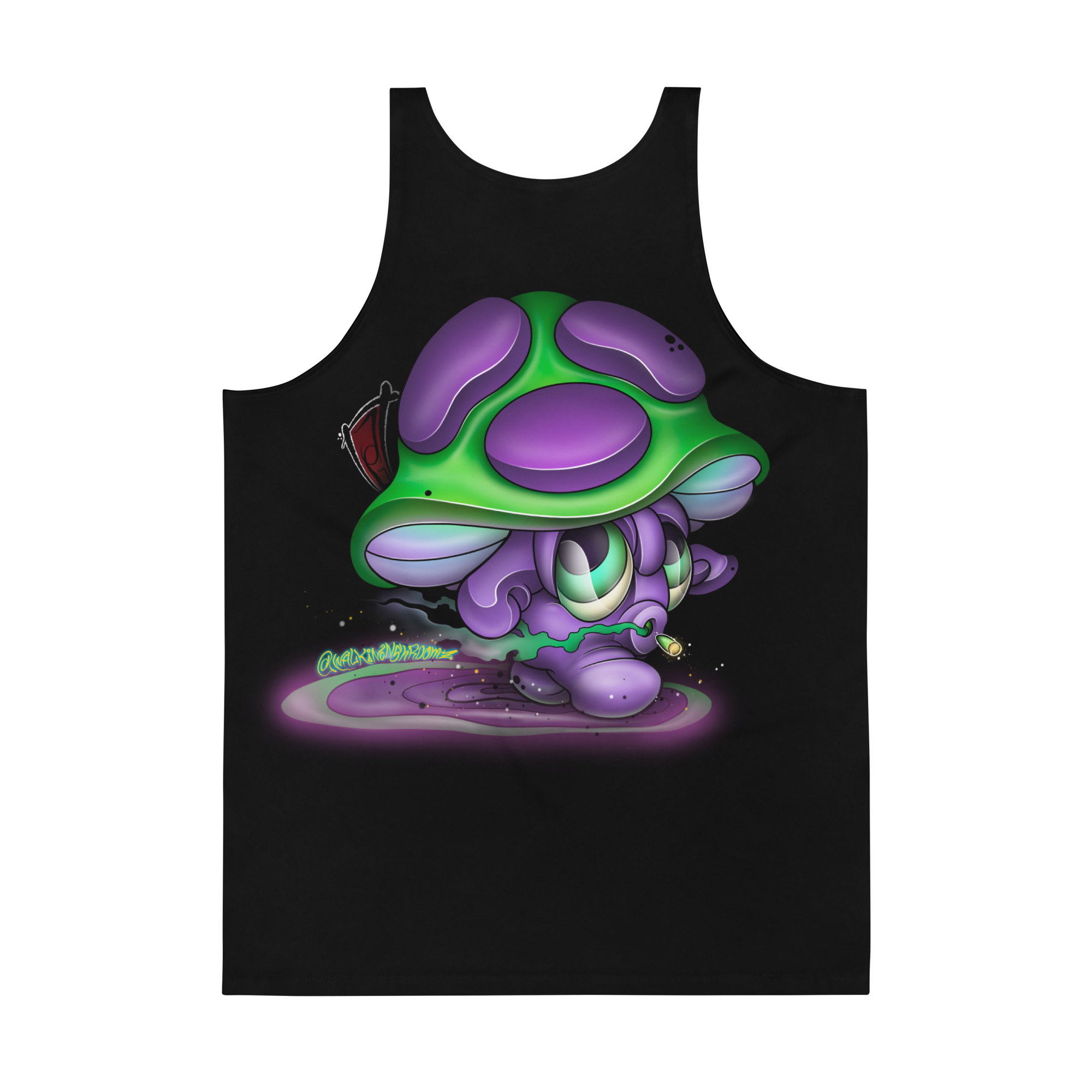 WalkinOnShroomz : Men’s Tank Top - Image 2