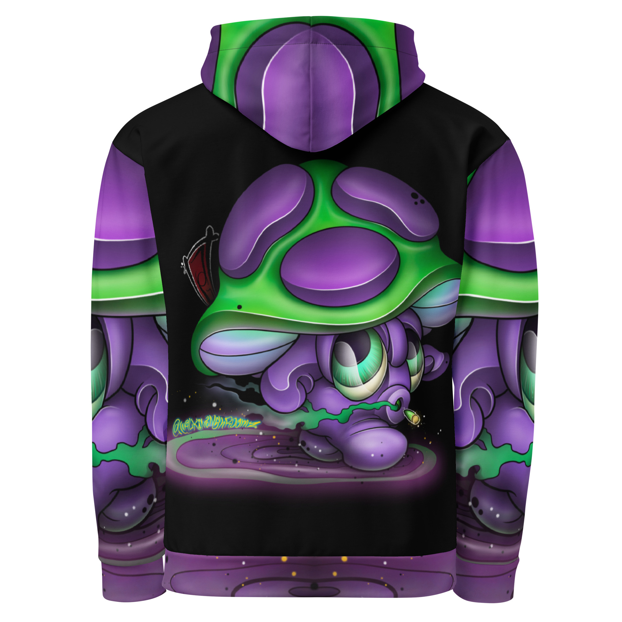 WalkinOnShroomz : Hoodie - Image 3