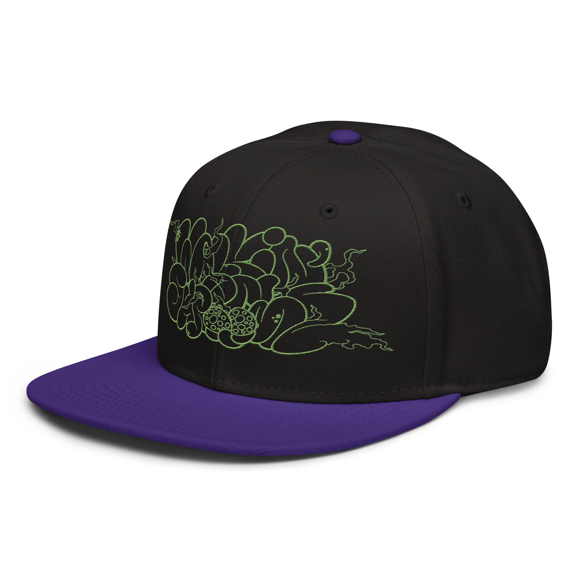 WalkinOnShroomz : Snapback Hat - Image 4