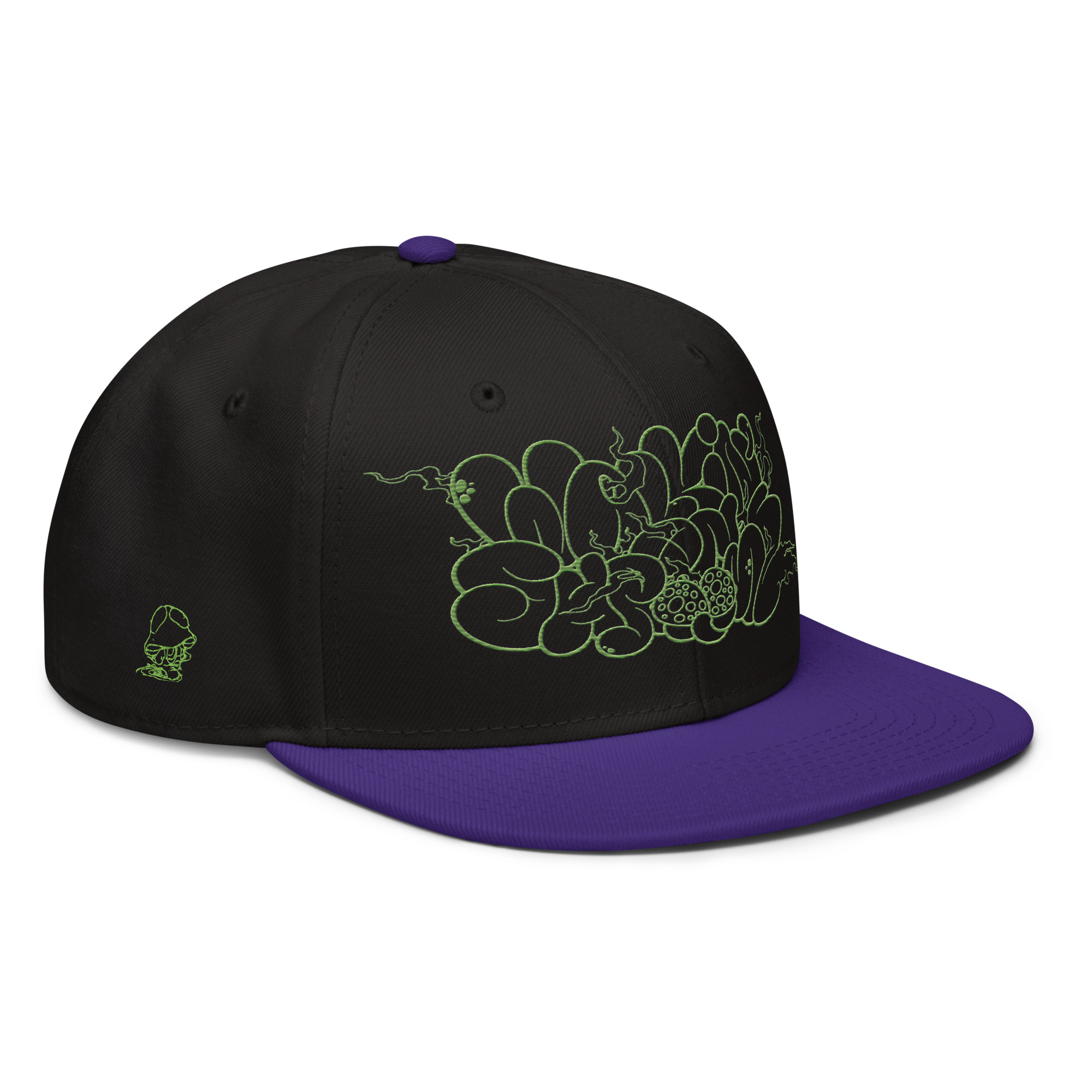 WalkinOnShroomz : Snapback Hat