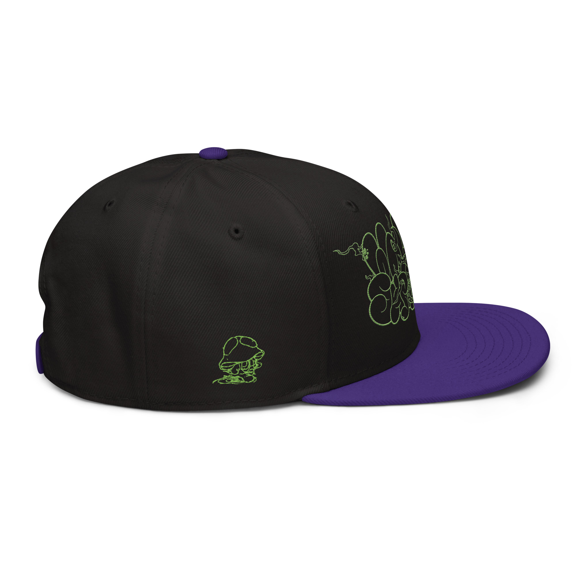 WalkinOnShroomz : Snapback Hat - Image 6